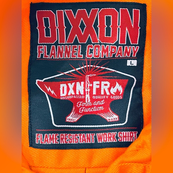 Dixxon Flannel FR Flame Resistant Work Shirt CAT2 NFPA 2112 Safety - Picture 6 of 6